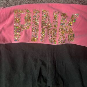 Peachy pink legging yoga pants